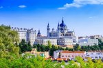 cathedrale santa maria real almudena et palais royal madrid